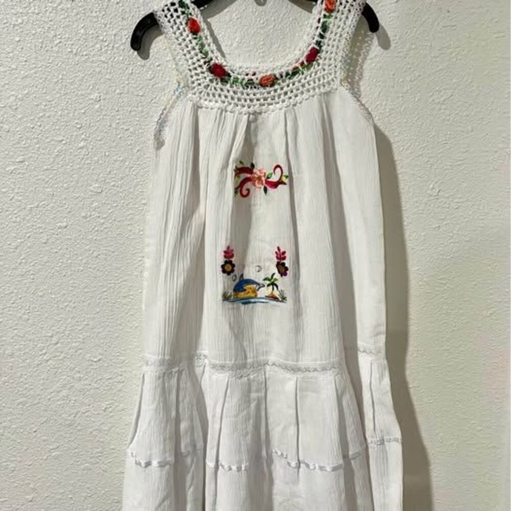 Made in Colombia Artisan Dress Girls Size 5T